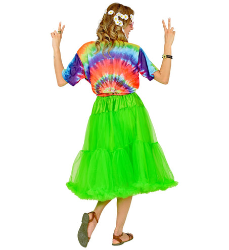 Widmann SRL Petticoat groen tule 65cm