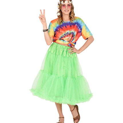 Widmann SRL Petticoat groen tule 65cm