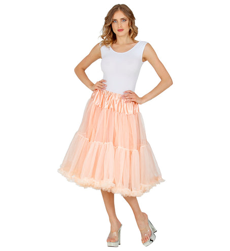 Widmann SRL Petticoat oud roze tule 65cm