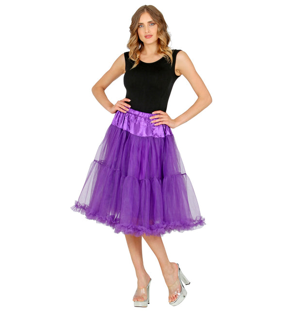 Widmann SRL Petticoat paars tule 65cm