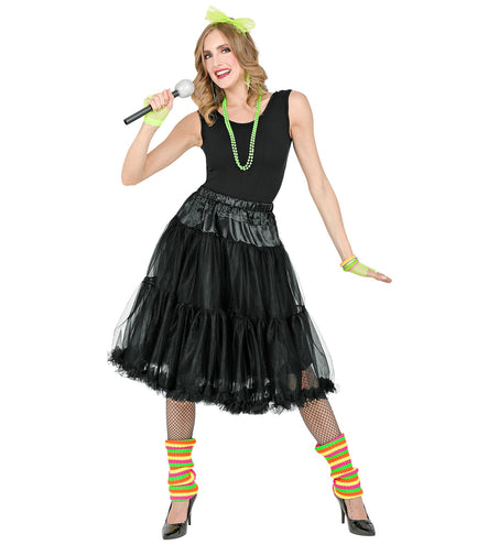 Widmann SRL Petticoat zwart tule 65cm