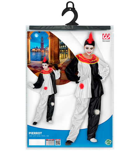 Widmann SRL Pierrot pak blacky