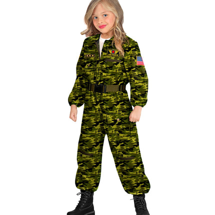 Widmann SRL Piloot straaljager kind Nick