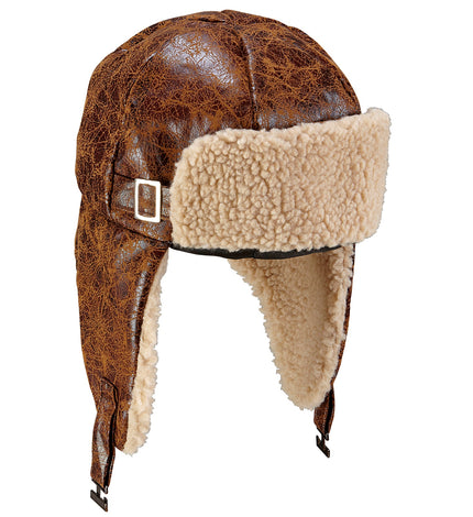 Widmann SRL Piloten muts retro vliegenier