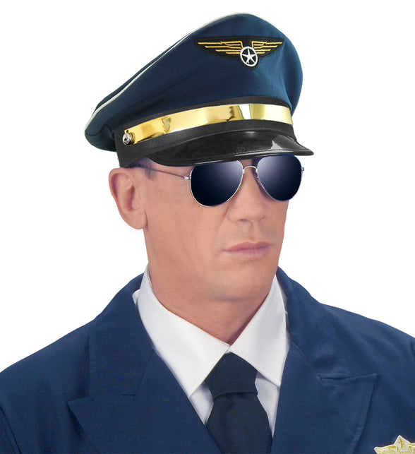 Widmann SRL Pilotenhoed blauw