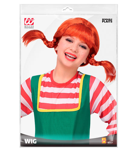 Widmann SRL Pipi pruik voor kinderen