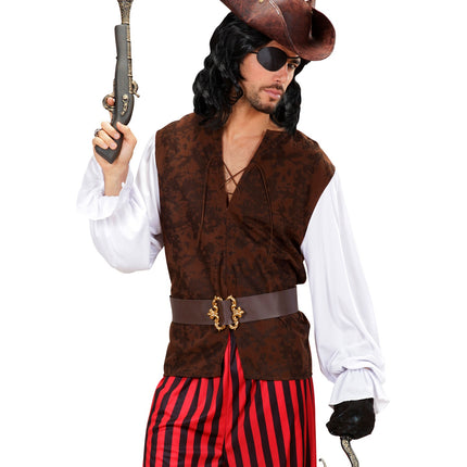 Widmann SRL Piraten blouse en vest Yarden heren