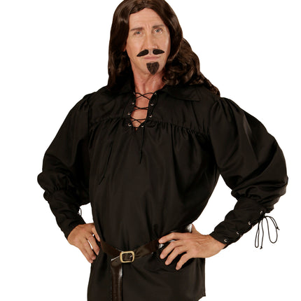 Widmann SRL Piraten blouse in zwart