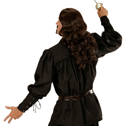 Widmann SRL Piraten blouse in zwart