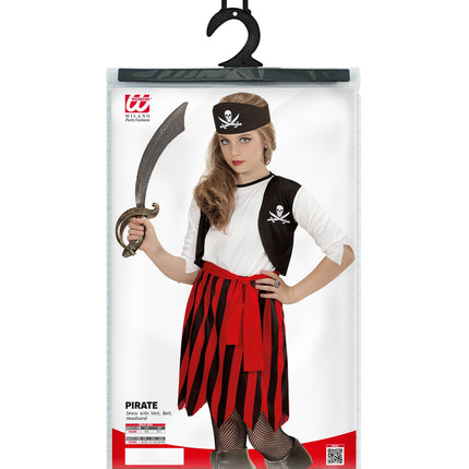 Widmann SRL Piraten jurkje Sara voor meisjes