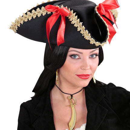 Widmann SRL Piraten ketting zwaard goud