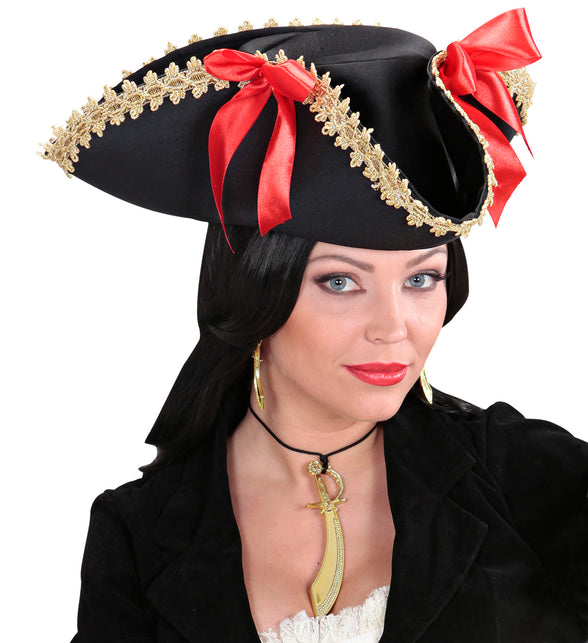 Widmann SRL Piraten ketting zwaard goud