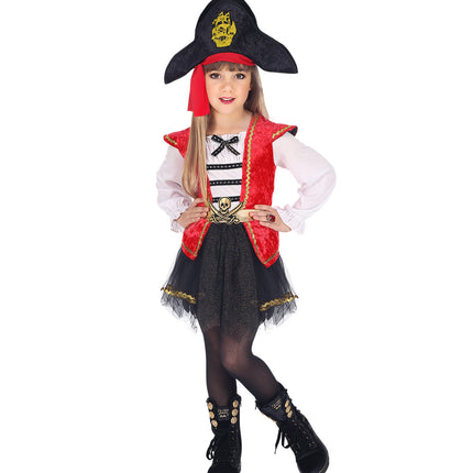 Widmann SRL Piraten pak Tessa meisje