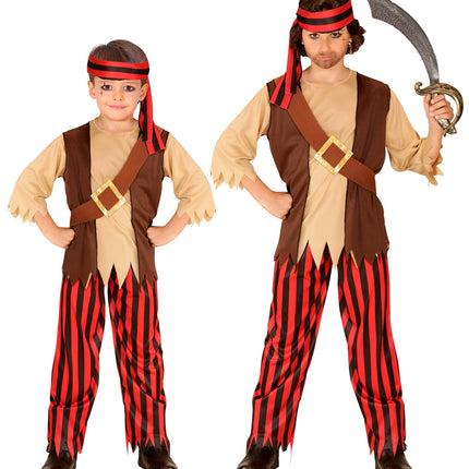 Widmann SRL Piraten pakken voor kinderen