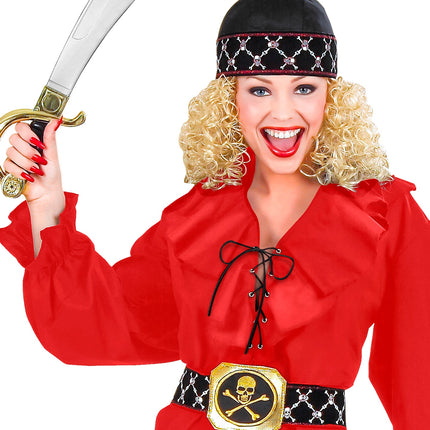 Widmann SRL Piraten riem met gesp