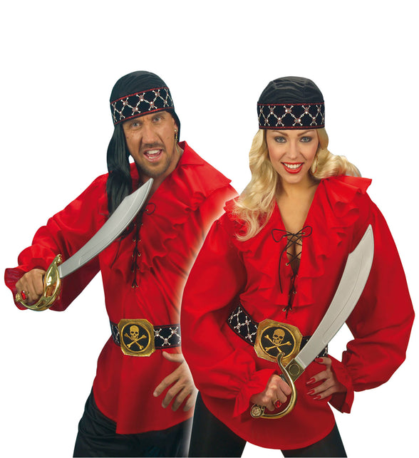 Widmann SRL Piraten riem met gesp