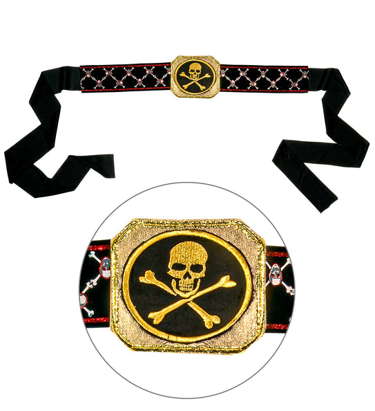 Widmann SRL Piraten riem met gesp
