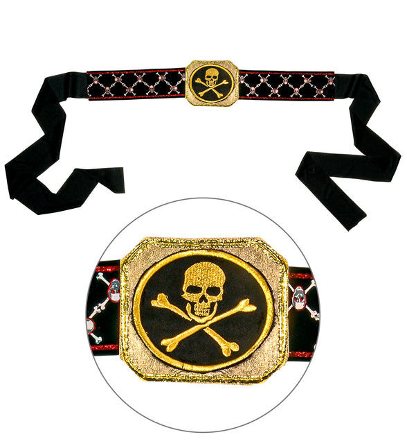 Widmann SRL Piraten riem met gesp