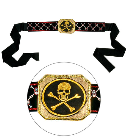 Widmann SRL Piraten riem met gesp