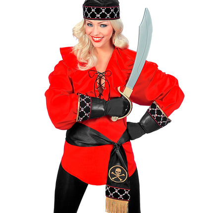 Widmann SRL Piraten sjaal satijn sjerp