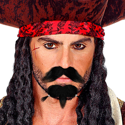 Widmann SRL Piraten snor en sik