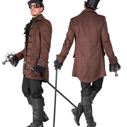 Widmann SRL Piraten/ steampunkjas voor heren