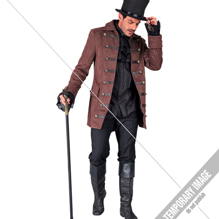 Widmann SRL Piraten/ steampunkjas voor heren