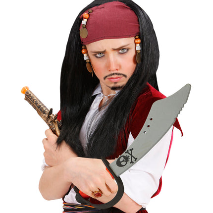 Widmann SRL Piraten zwaard met doodskop