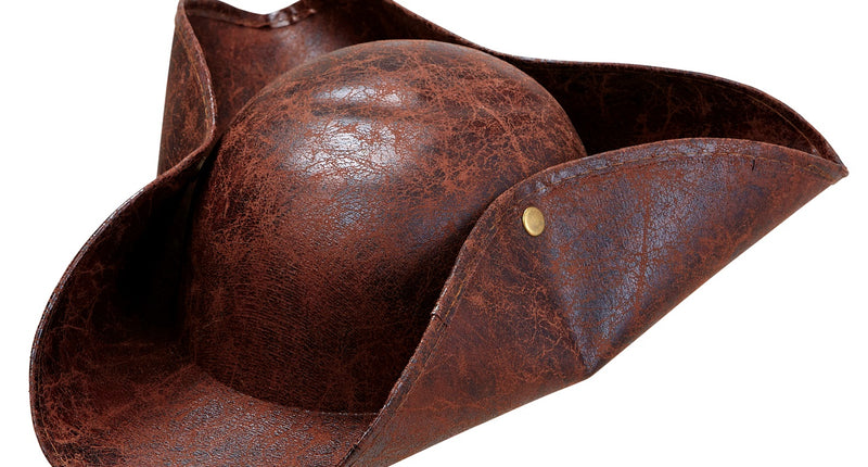 Widmann SRL Piratenhoed driesteek bruin