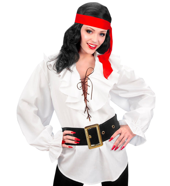 Widmann SRL Piratenshirt dames wit