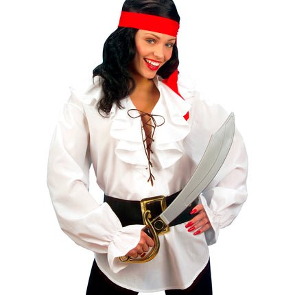 Widmann SRL Piratenshirt dames wit