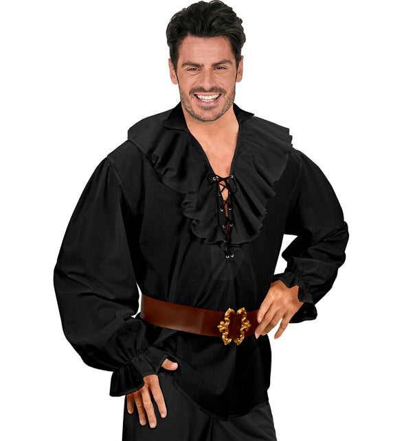 Widmann SRL Piratenshirt zwart Danny