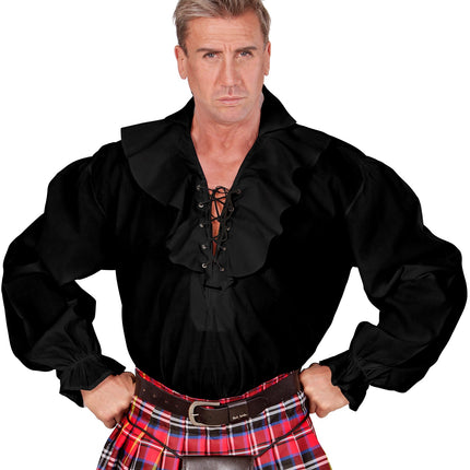 Widmann SRL Piratenshirt zwart Danny