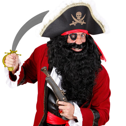 Widmann SRL Piratenzwaard met ooglapje
