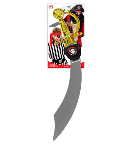 Widmann SRL Piratenzwaard met ooglapje