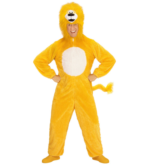 Widmann SRL Pluche gele Leeuwenpakken