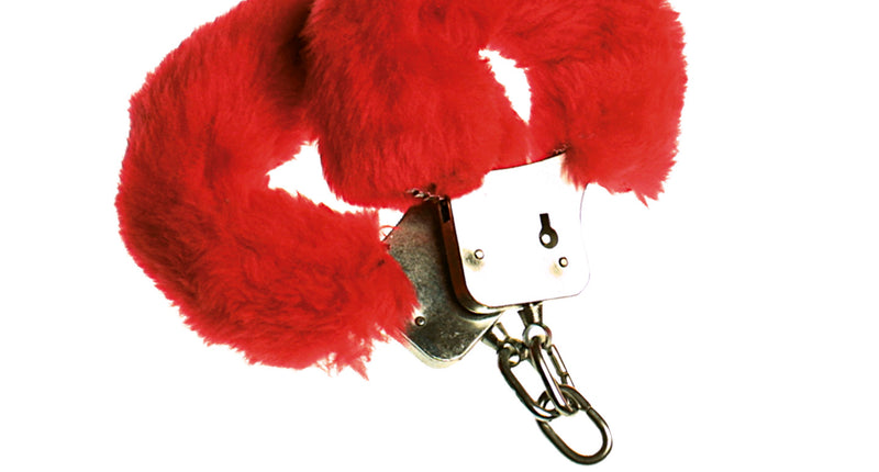 Widmann SRL Pluche handboeien rood