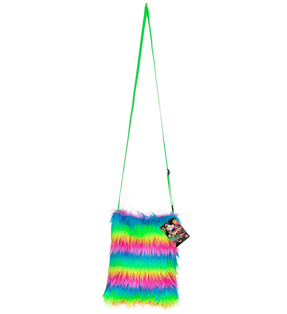 Widmann SRL Plushe Handtas Regenboog