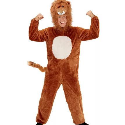 Widmann SRL Plushe leeuwen kostuum Lou