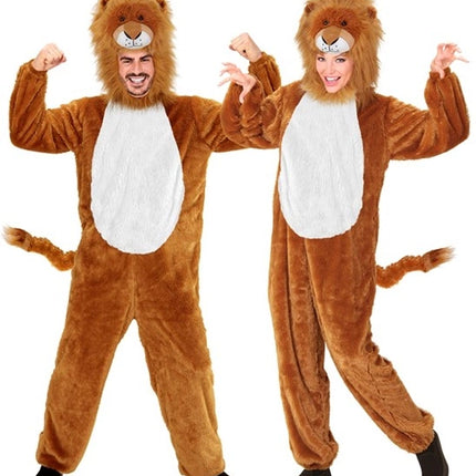 Widmann SRL Plushe leeuwen kostuum Lou