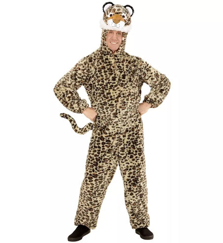 Widmann SRL Plushe luipaard kostuum Leo