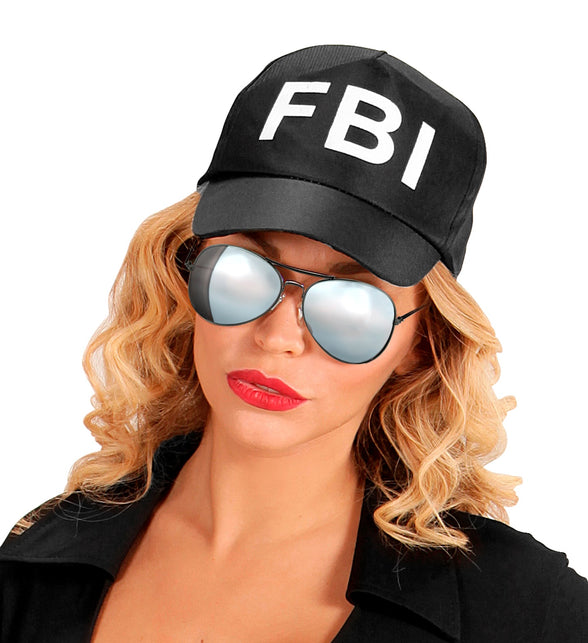 Widmann SRL Politie bril zwart