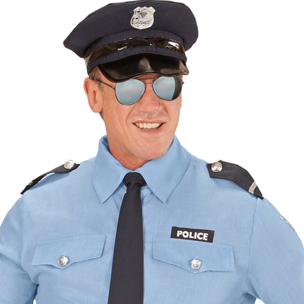 Widmann SRL Politie bril zwart