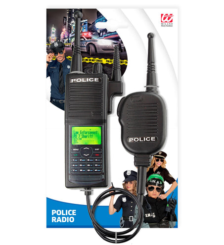 Widmann SRL Politie nep walkie talkie