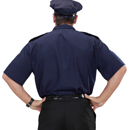 Widmann SRL Politieblouse met pet en stropdas NYPD