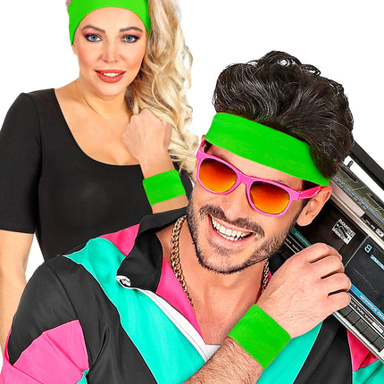 Widmann SRL Polsbandjes neon groen Philip