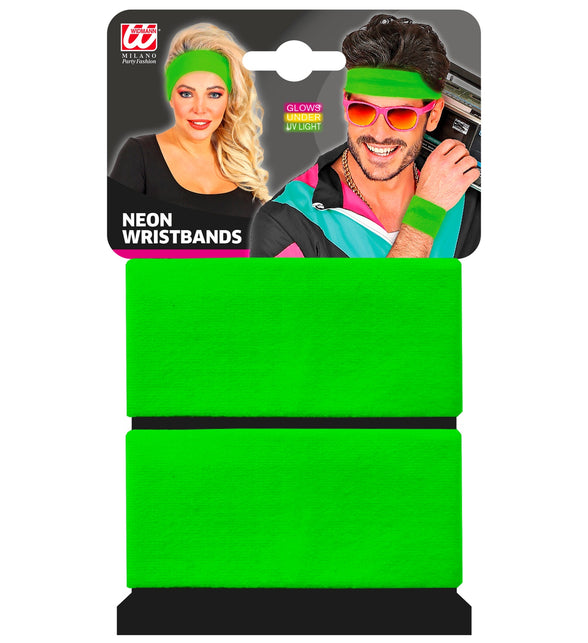 Widmann SRL Polsbandjes neon groen Philip