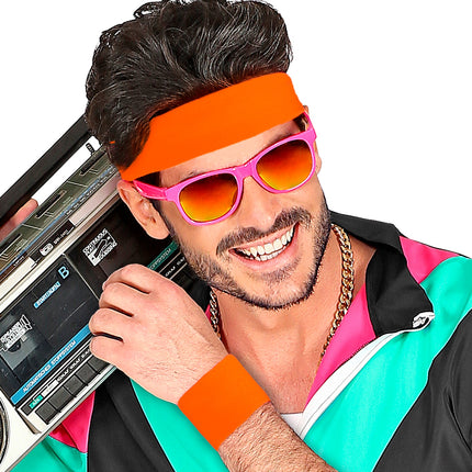 Widmann SRL Polsbandjes neon oranje Philip