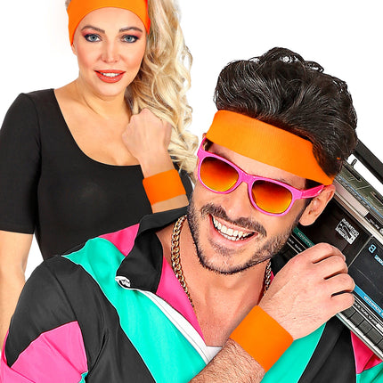 Widmann SRL Polsbandjes neon oranje Philip