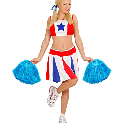 Widmann SRL pom pom luxe uitvoering blauw